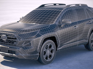 Toyota RAV4 TRD Offroad 2020 3D Model