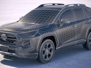 Toyota RAV4 TRD Offroad 2020 3D Model