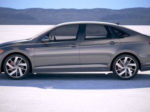 Volkswagen Jetta GLI 2019 Modèle 3D