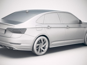 Volkswagen Jetta GLI 2019 Modèle 3D
