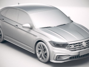 Volkswagen Jetta GLI 2019 Modèle 3D