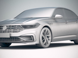 Volkswagen Jetta GLI 2019 Modèle 3D