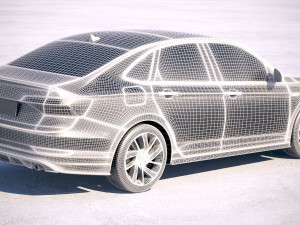 Volkswagen Jetta GLI 2019 Modèle 3D