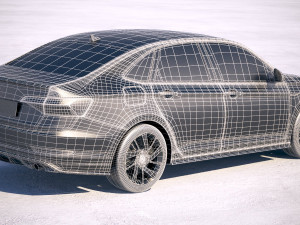 Volkswagen Jetta GLI 2019 Modèle 3D
