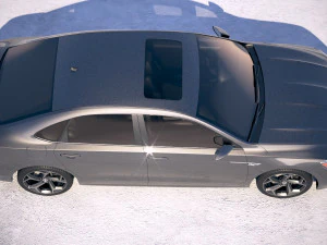 Volkswagen Passat R-line 2020 3D Model