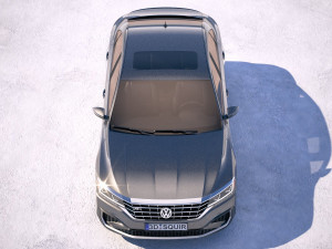 Volkswagen Passat R-line 2020 Modello 3D