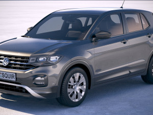 Volkswagen T-cross Basic 2019 3D Модель