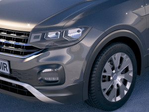 Volkswagen T-cross Basic 2019 Model 3D