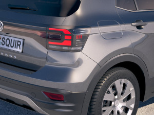 Volkswagen T-cross Basic 2019 Model 3D