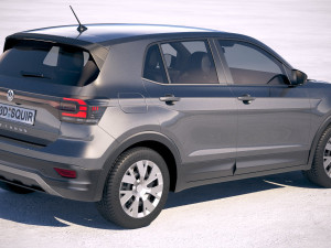 Volkswagen T-cross Basic 2019 Model 3D