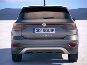 Volkswagen T-cross Basic 2019 Model 3D