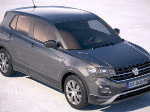 Volkswagen T-cross Basic 2019 Model 3D