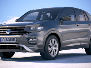 Volkswagen T-cross Basic 2019 Model 3D