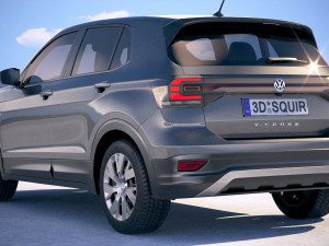 Volkswagen T-cross Basic 2019 Model 3D