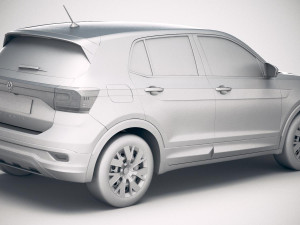 Volkswagen T-cross Basic 2019 Model 3D