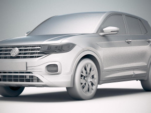 Volkswagen T-cross Basic 2019 Model 3D