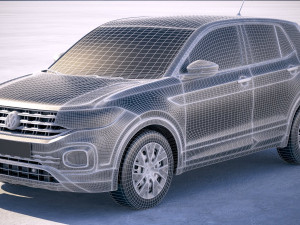 Volkswagen T-cross Basic 2019 Model 3D