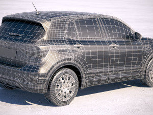 Volkswagen T-cross Basic 2019 Model 3D