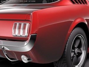 Mustang Fastback 1964-1966 3D मॉडल