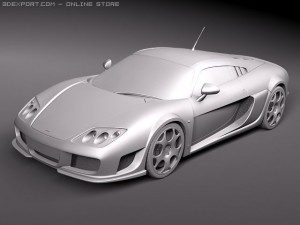 Noble M600 Model 3D