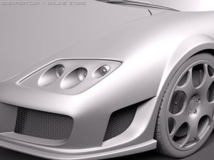 Noble M600 Model 3D