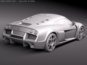 Noble M600 Model 3D