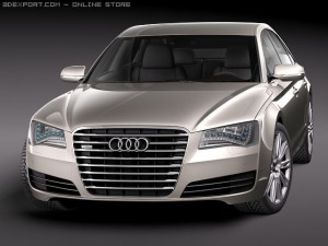 Audi A8 2011 3Dモデル