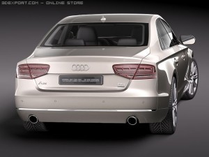 Audi A8 2011 3Dモデル