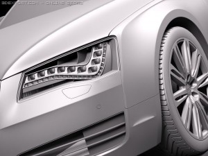 Audi A8 2011 3Dモデル