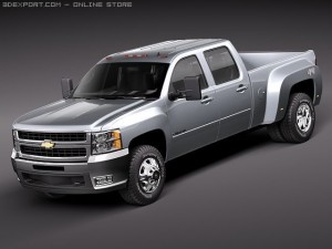 Chevrolet Silverado 3500hd Model 3D