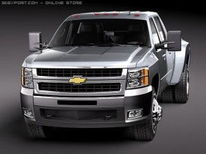 Chevrolet Silverado 3500hd 3D Model