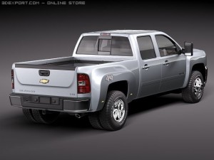 Chevrolet Silverado 3500hd 3D Model