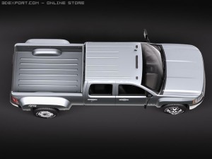 Chevrolet Silverado 3500hd 3D Model