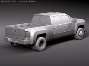 Chevrolet Silverado 3500hd 3D Model