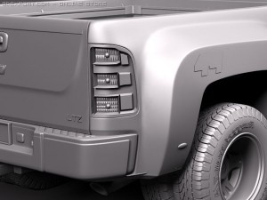 Chevrolet Silverado 3500hd 3D Model