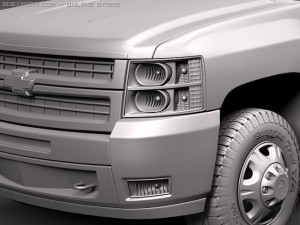Chevrolet Silverado 3500hd 3D Model