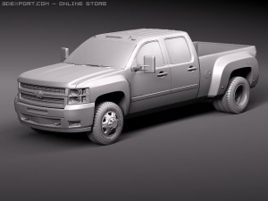 Chevrolet Silverado 3500hd 3D Model