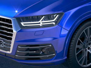 Audi SQ7 2019 Model 3D