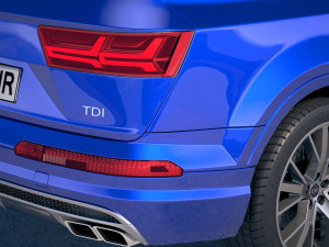 Audi SQ7 2019 Model 3D