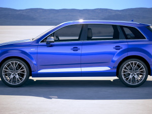 Audi SQ7 2019 Model 3D