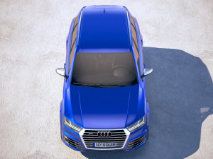 Audi SQ7 2019 Model 3D