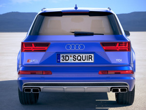 Audi SQ7 2019 Model 3D