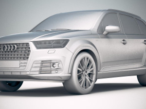 Audi SQ7 2019 Model 3D