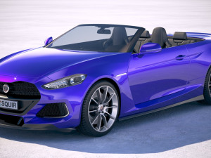 Generic Convertible 2019 3D Model