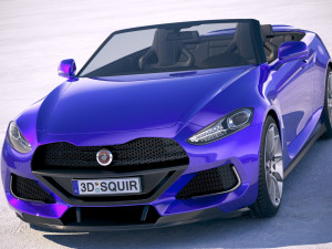 Generic Convertible 2019 3D Model