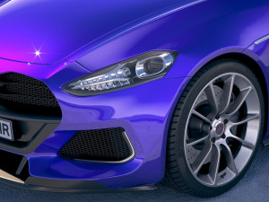 Generic Convertible 2019 3D Model