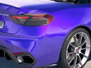 Generic Convertible 2019 3D Model