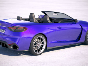 Generic Convertible 2019 3D Model