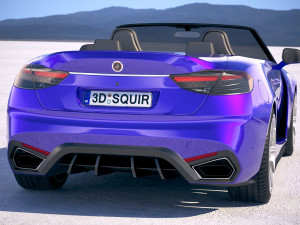 Generic Convertible 2019 3D Model