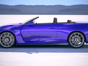 Generic Convertible 2019 3D Model
